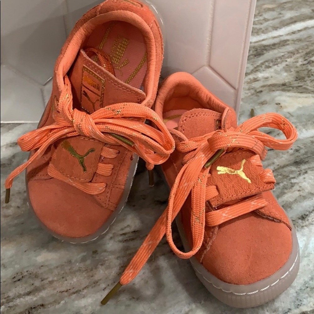 New Puma Toddler Girl Shoes Size 8